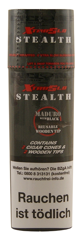 Cyclones X-TRA Slow Stealth Cyclones Stealth X-TRA Slow mit Holzfilter 2er Pack